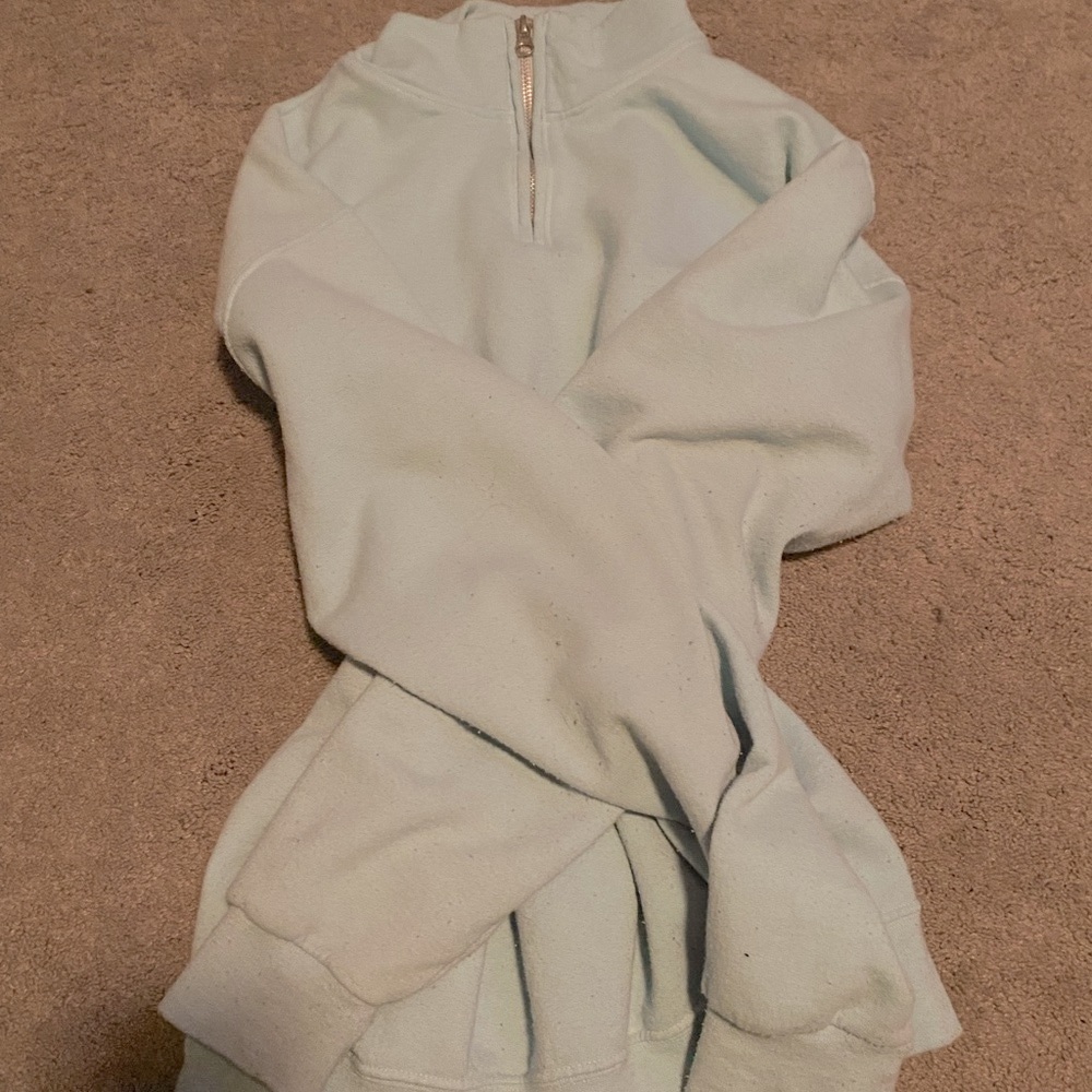 urban outfitters quarter zip up